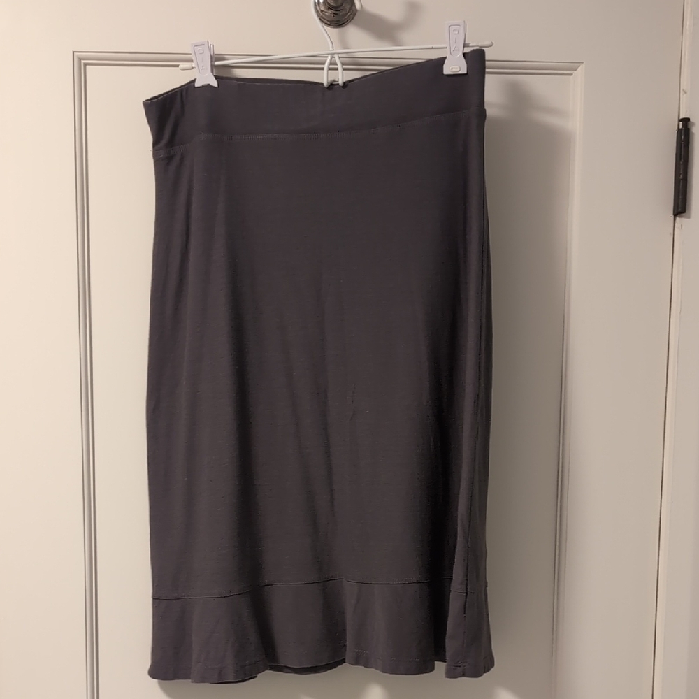 Horny Toad Charcoal Midi Skirt